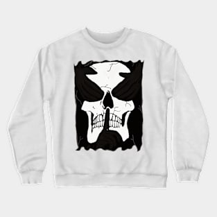 Skull funny Crewneck Sweatshirt